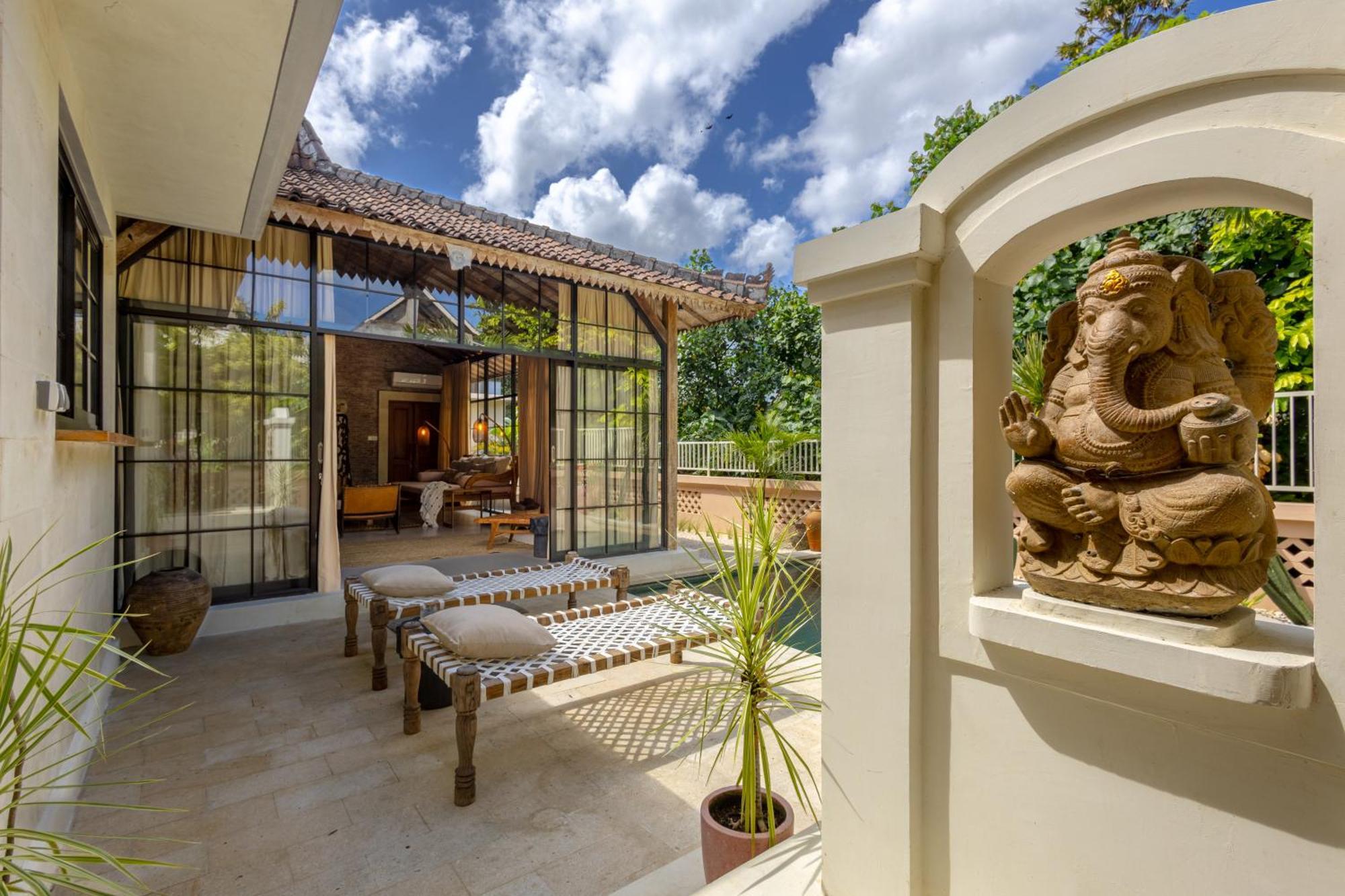 The Pink Joglo, A Cheerful 3Bdr Villa W/Pool And Rice-Field View. Dalung  Eksteriør bilde