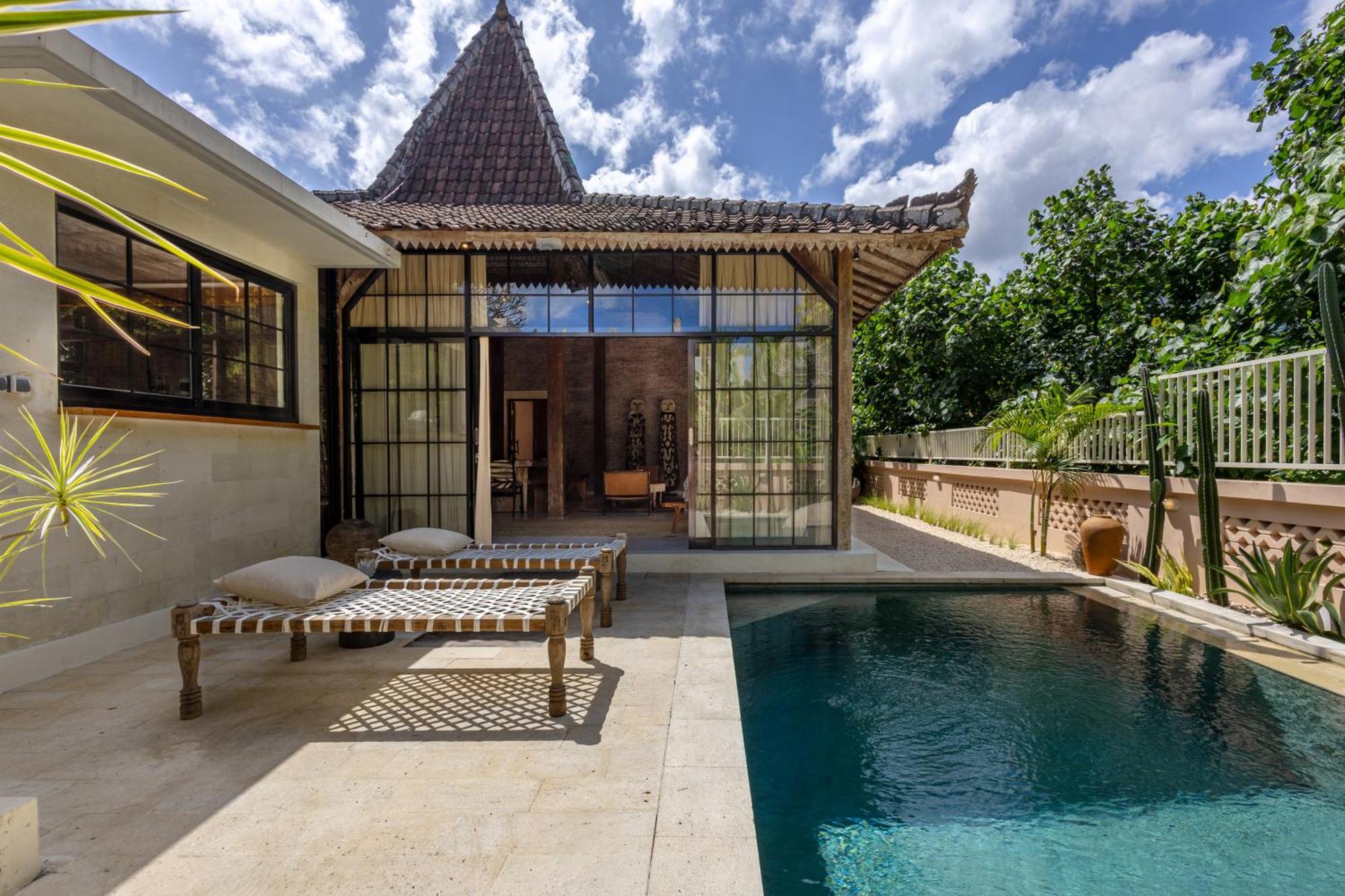The Pink Joglo, A Cheerful 3Bdr Villa W/Pool And Rice-Field View. Dalung  Eksteriør bilde